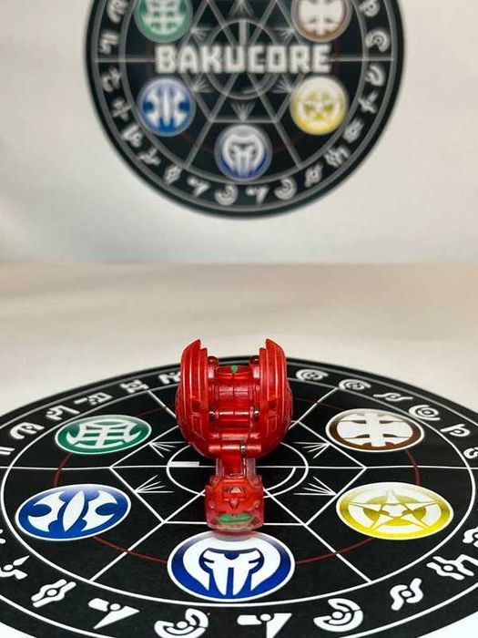 Bakugan Dual Elfin Pyrus Translucent