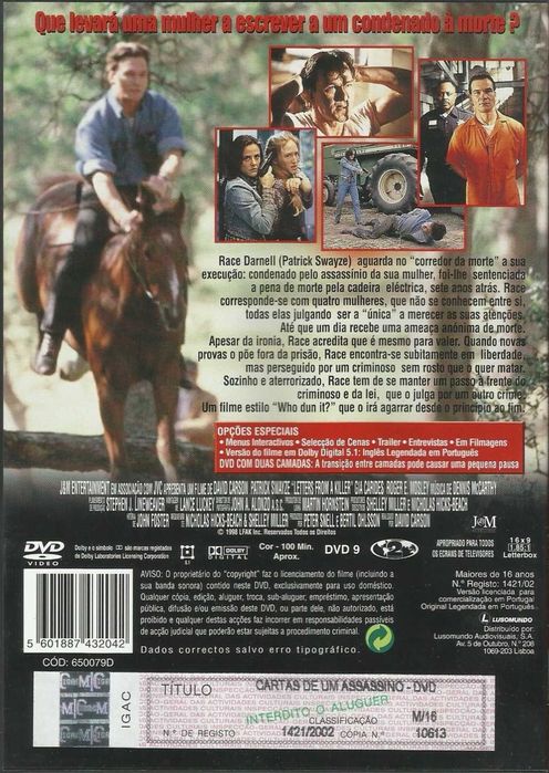 Cartas de um Assassino (1998)