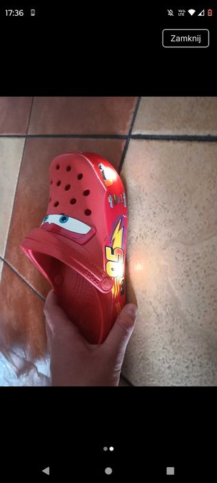 Crocs Lighting McQueen oryginalne