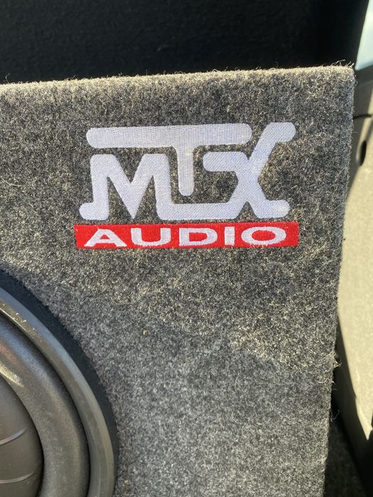 Subwoofer mtx audio 300w com Amplificador Auto mtx