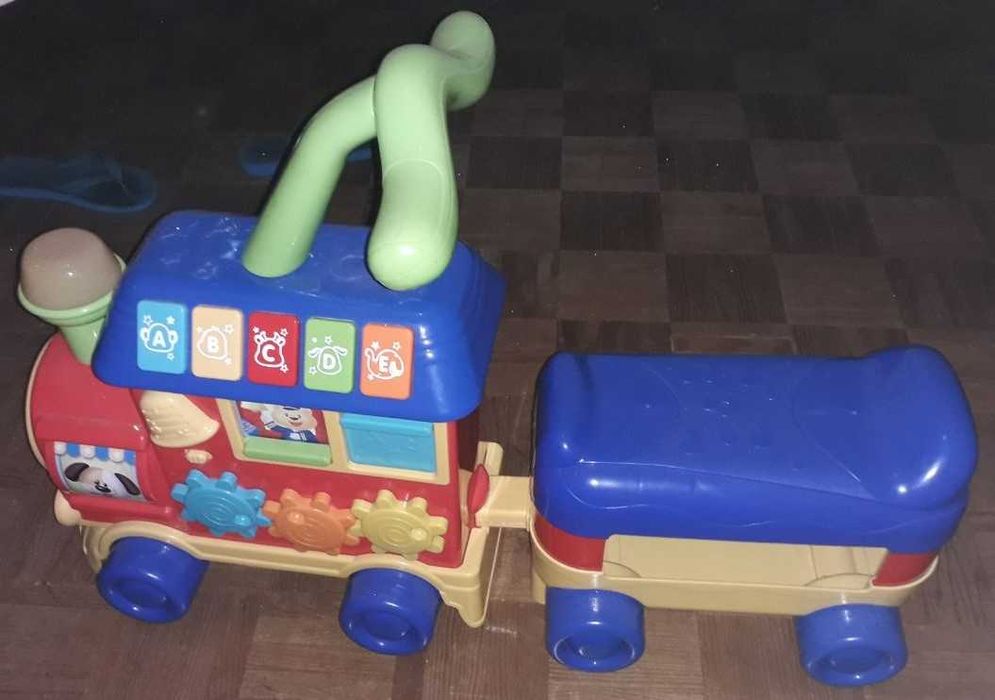 Maxi comboio ABC de passeio  - brinquedos para criancas para despachar