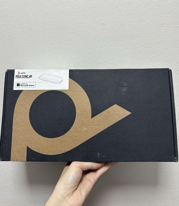 Конференц-спікер Poly Sync 40, сертифікований для Microsoft Teams