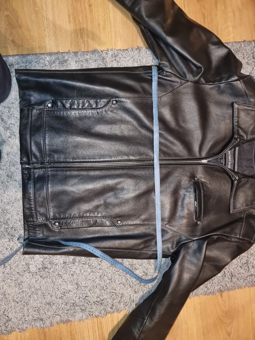 Kurtka ze skóry naturalnej nie skaja meska