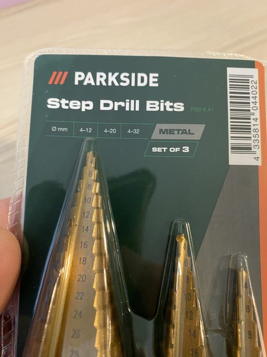 Набір крокових свердел Parkside PSB 6 A1
