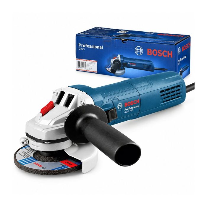 Bosch Professional GWS 750-125 — болгарка, КШМ і шліфмашина 125 мм із потужністю 750 Вт