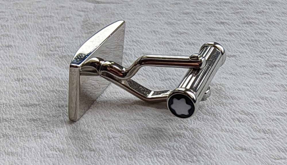 Montblanc MB6019 Elegance – spinki do mankietów + oryginalne pudełko