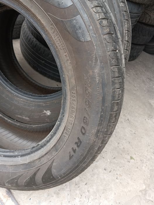 Шини колеса R17 255/60 Pirelli, 4 міліметрів в доброму стані