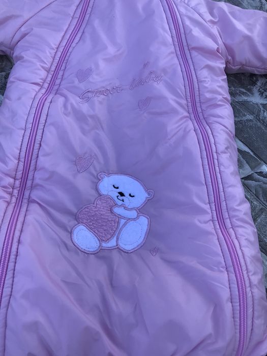 Зимовий конверт для дівчинки