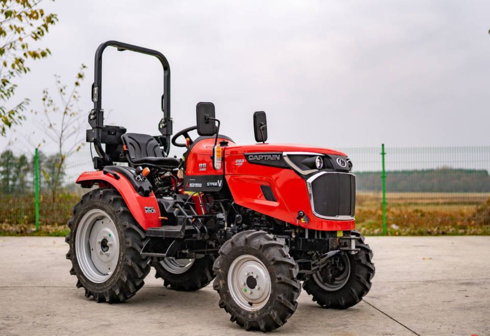 Traktorek captain 263 homologacja nowy 4x4 silnik mitsubishi leasing
