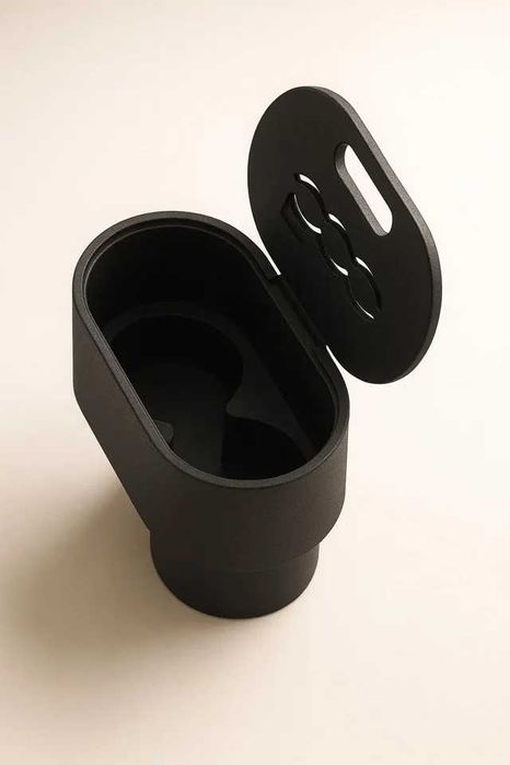 Fiat 500 - suporte para copos / caixote lixo