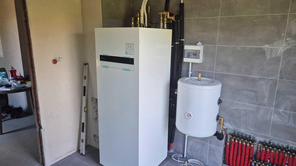 Pompa Ciepła Panasonic 7kW. All in One, seria 'K', Split z montażem