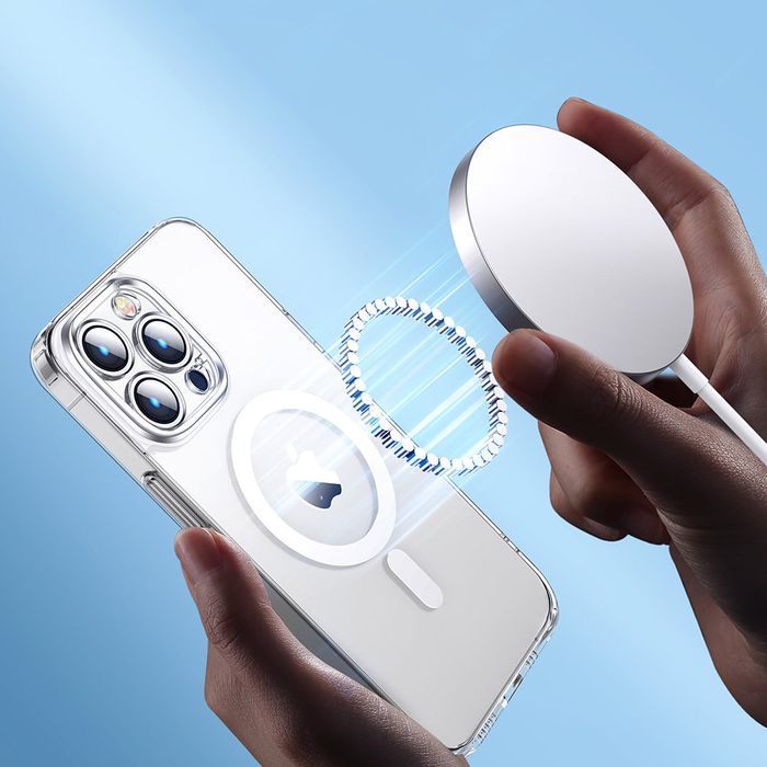 Magnetyczne etui do iphone 14 plus kompatybilne z magsafe