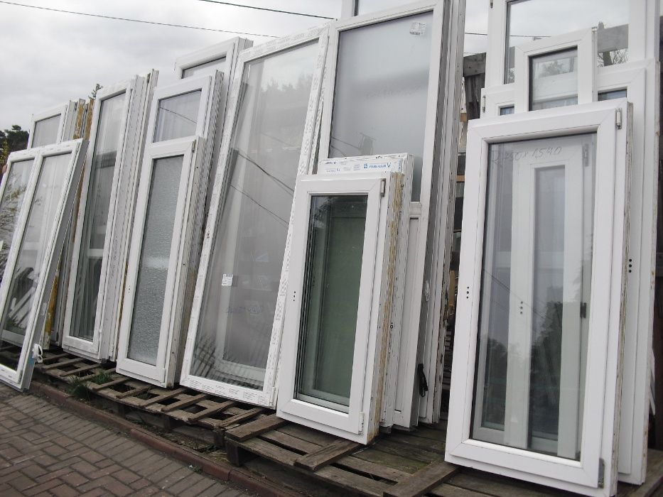 Okna i Drzwi Balkonowe 870x2200 z Demontażu z Niemiec-250 zł!!!