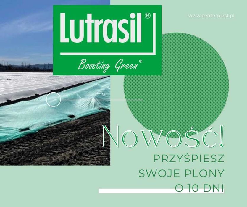 Agrowłóknina Lutrasil  BOOSTING GREEN P23