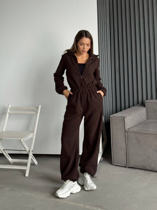 ‼️Жіночий флісовий комбінезон. ОПТ та роздріб. Розмір 42-46