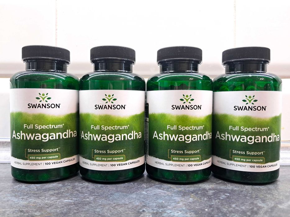 Swanson, Full Spectrum Ashwagandha 450 мг (100 капс.), ашваганда