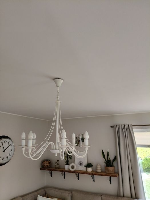 Lampka sufitowa biała 9 x2szt