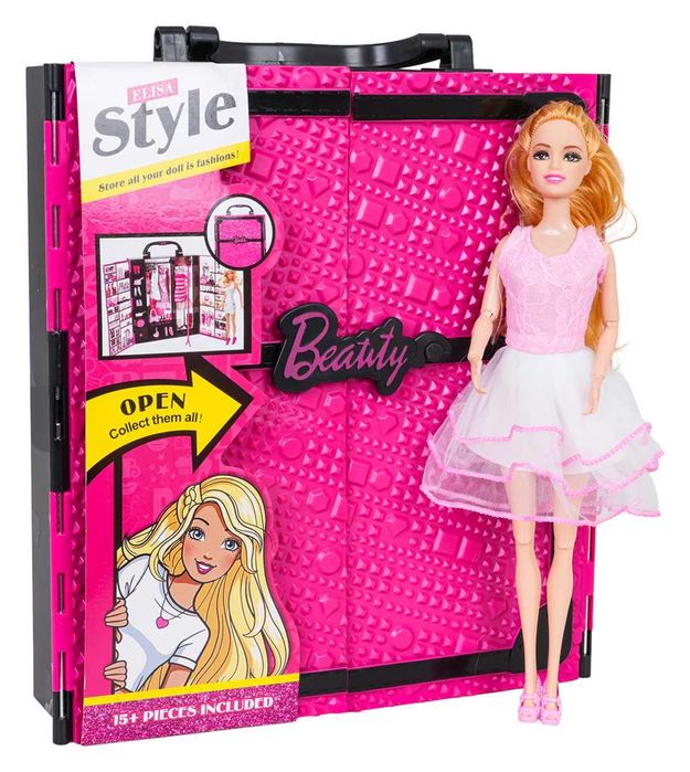 MEGA Zestaw Garderoba + Lalka ZDZ.18056-5