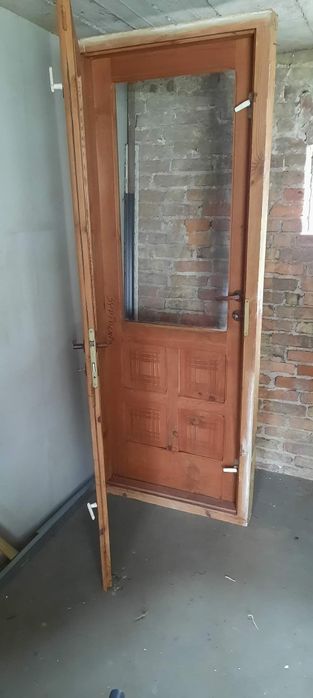 Drzwi drewniane 90x231