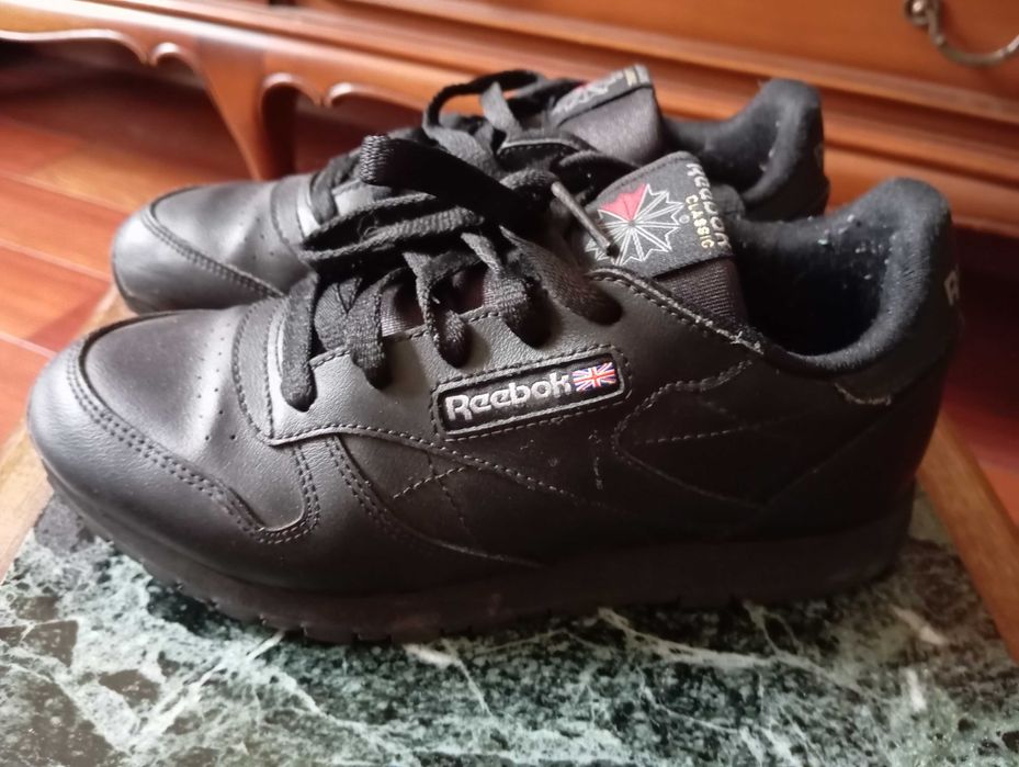 Buty Reebok Classic, czarne, roz. Eur 34
