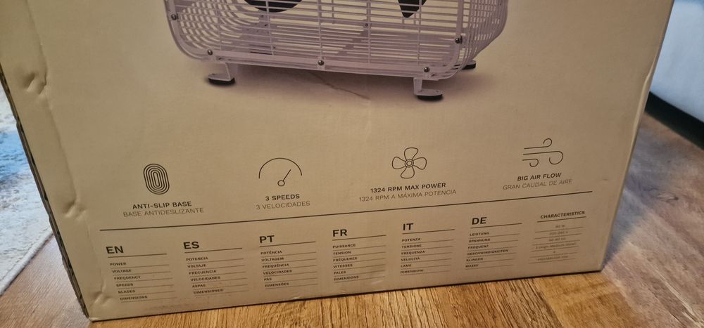 Wentylator podłogowy CREATE 90W