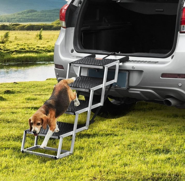 Escada/Rampa/Degrau para Cães Portátil até 70kg