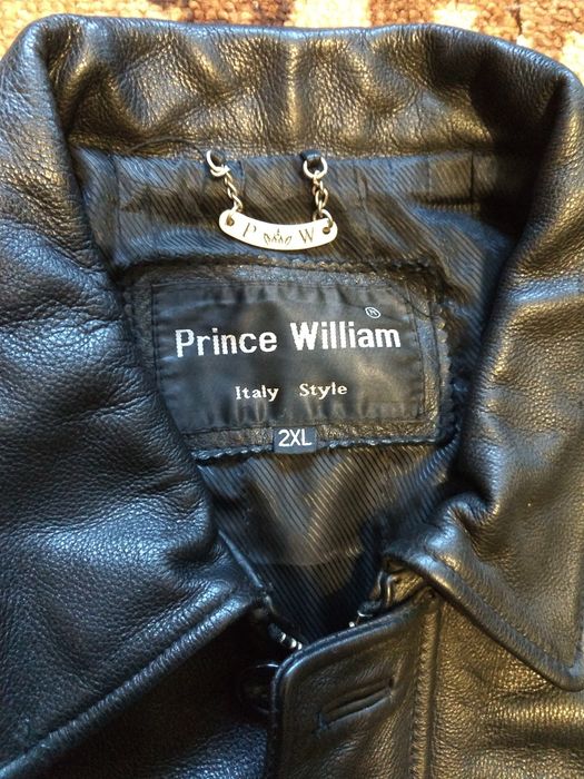 Мужская кожаная куртка Prince William