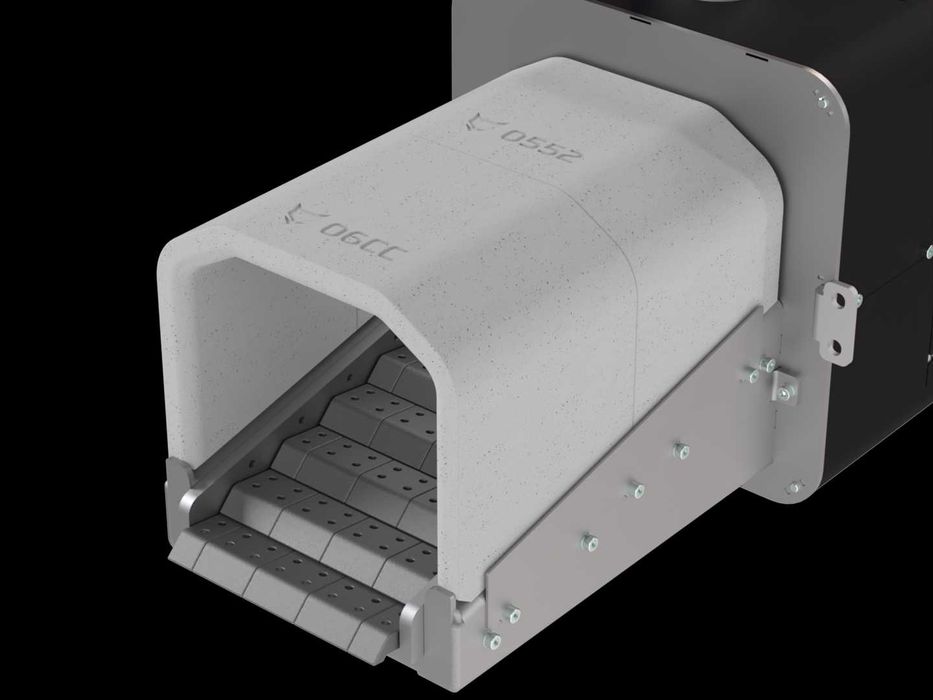 PALNIK PELLASX M130 – 130 kW – przemysłowy palnik na pellet