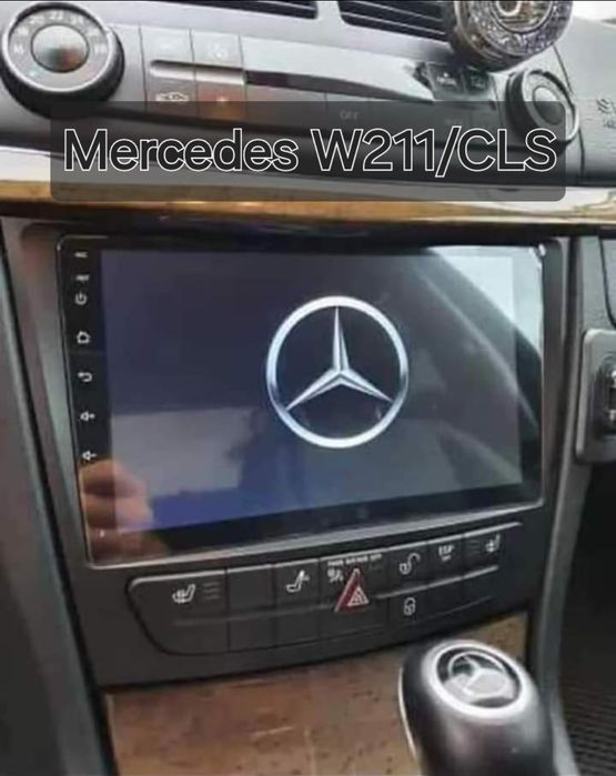 Rádio Mercedes W211/CLS Android 13 com GPS (Novo)