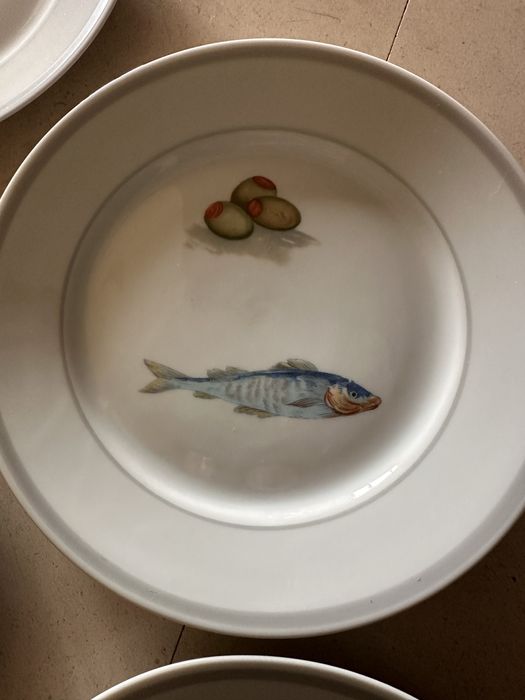 6 pratos peixe/merisco/legumes vista alegre