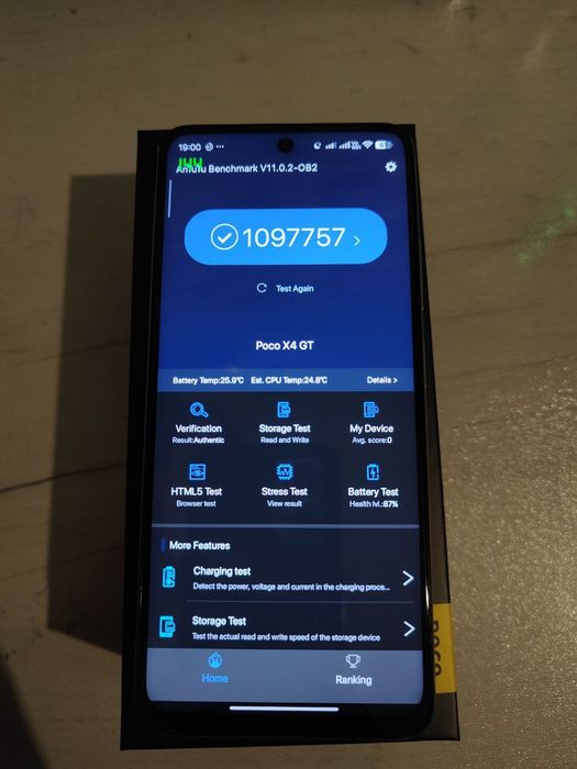 POCO X4 GT 8/256 (дуже гарний стан)