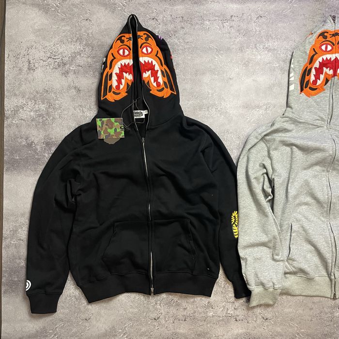 ТОП! Bape Tiger зіп худі
