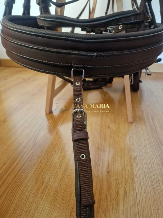 Arreios de Atrelagem Maratona Charrete  - Novos A Estrear Para Cavalo