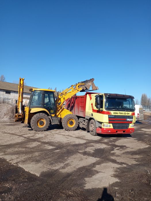 ДЕМОНТАЖ.Послуги Екскаватора JCB3CX  і Самосвала.