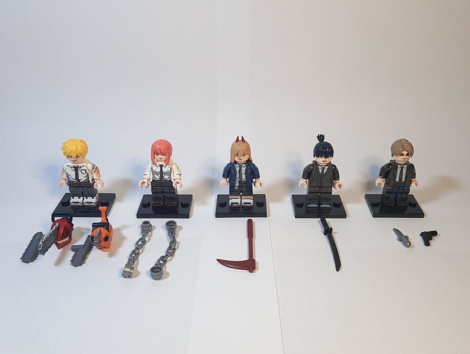 Минифигурки Человек-Бензопила | аналог LEGO | кастомные персонажи