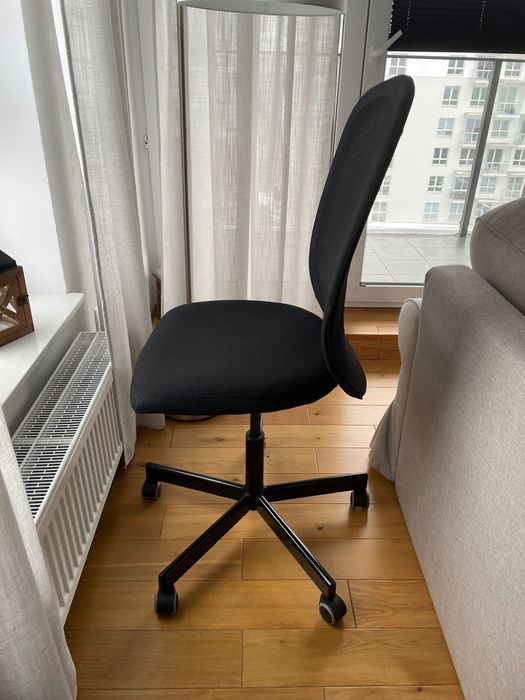 Krzesło biurowe, czarne