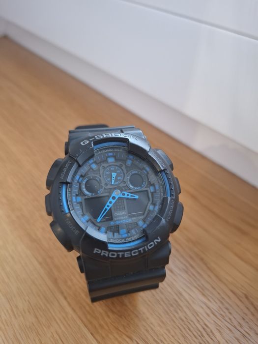 Zegarek Casio g shock protection GA-100-1A2ER