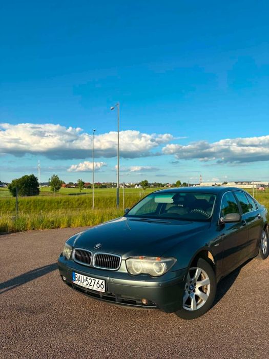 BMW serii 7 e65 3,0 d 2003r., żeliwny blok w pełni sprawny