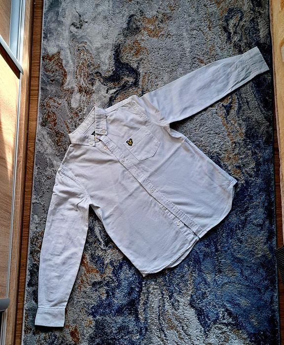 Koszula biała chłopięca rozmiar 140