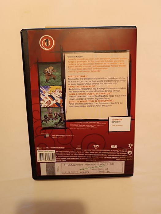 Naruto. No mundo de Naruto 1. DVD