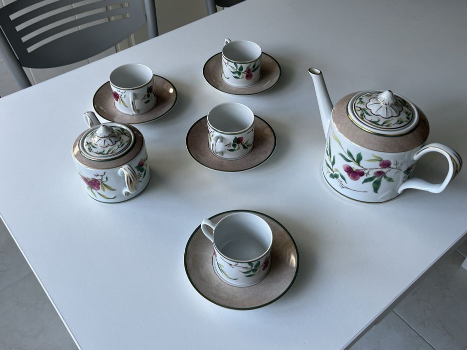 Vista Alegre- Bule Lychee + 4 Chávenas de Chá