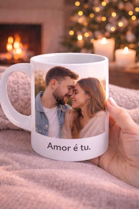 Caneca personalizada Dia dos Namorados – Amor em cada detalhe