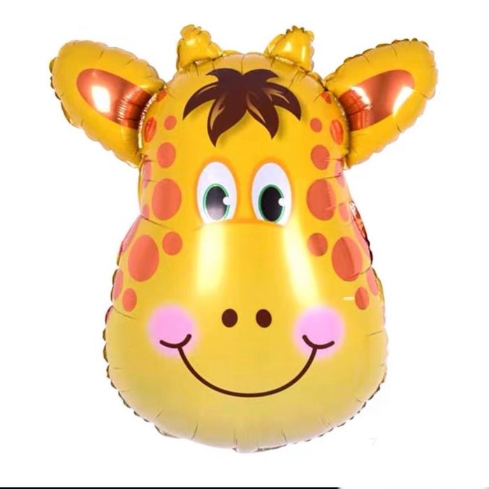 Diversos baloes: comboio, bola, girafa, leao, macaco, vaca, bailarina