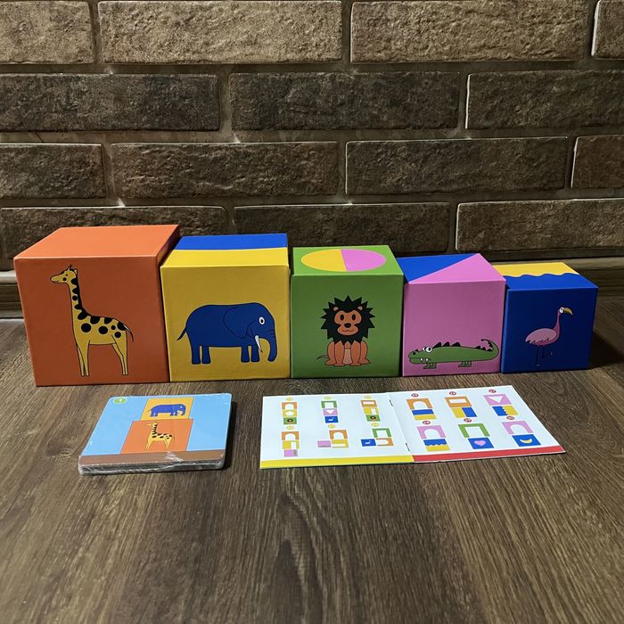 Peek-a-zoo Піказу гра на просторове мислення