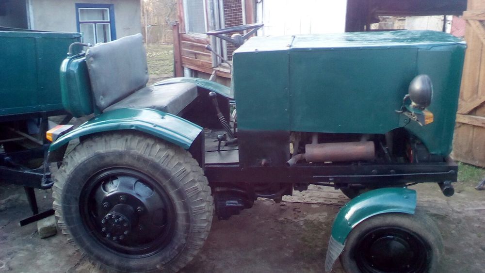 Самодельный трактор