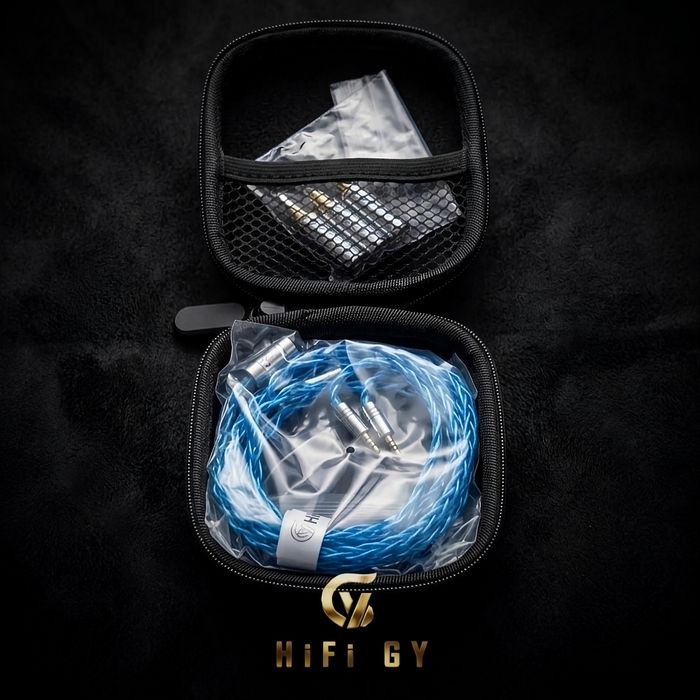 GY-318 Qinglong 2Pin/QDC/Double 3.5 Modułowy Kabel 3x Wtyki 2.5,3.5,4.4mm