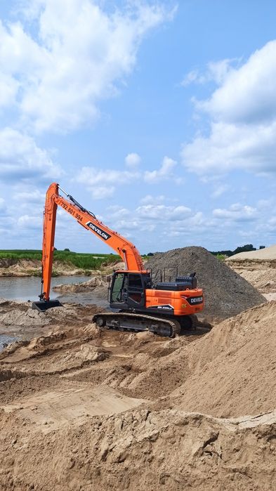 Kopanie i odmulanie stawów – koparką z długim ramieniem(long reach)