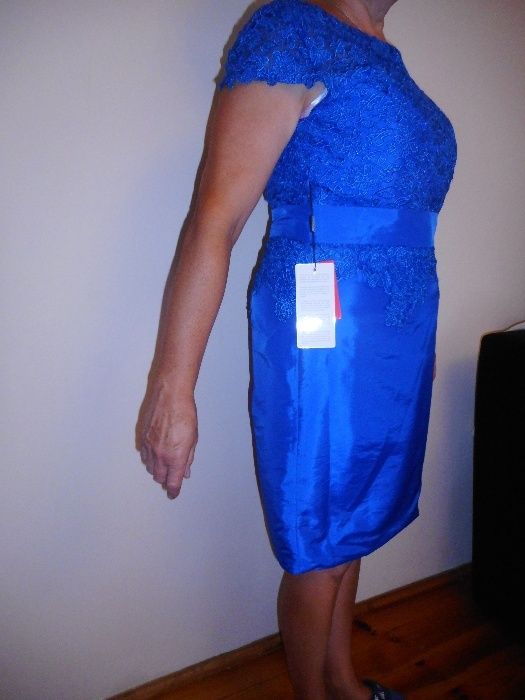 JJ`s House sukienka niebieska 40 42 wesele sylwester nowa!