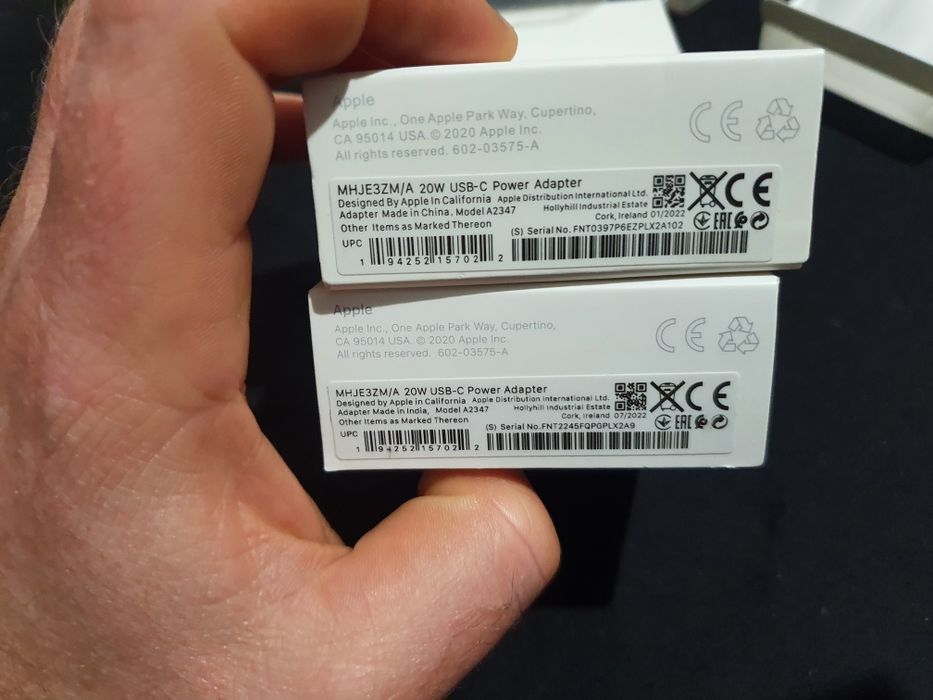 Apple USB-C мощностью 20 Вт. ЕОМ