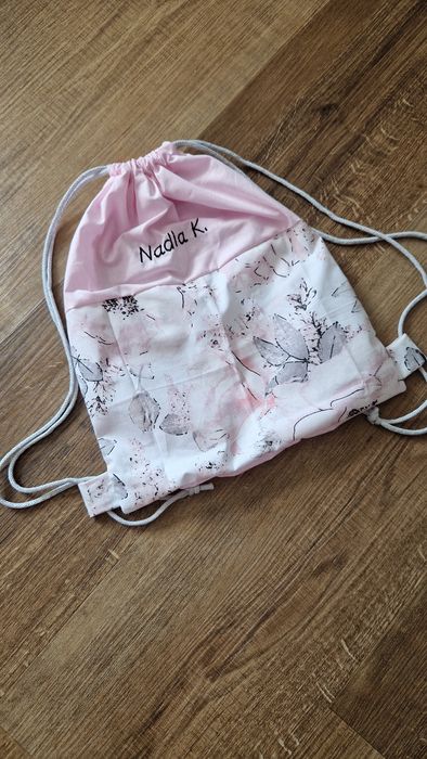 Piwonie Worek do kwiaty przedszkola żłobka szkoły trening handmade z i